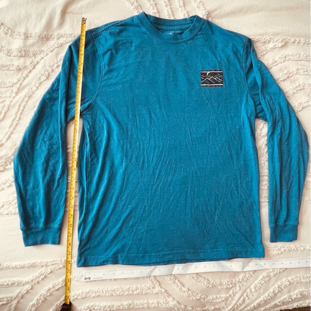 G.H. Bass & Co. Teal Long Sleeve Men size M